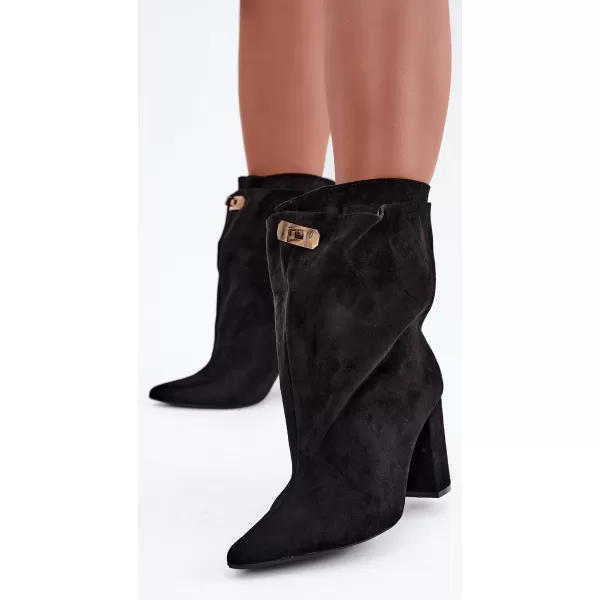 Dámské kotníkové boty BOTO 2911A BLACK 