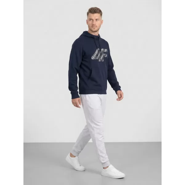  Pánská mikina 4F 4FWMM00TSWSM2548 NAVY 