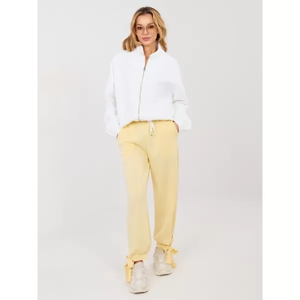  Dámské kalhoty FACTORY PRICE IT-SP-9987.16 BRIGHT YELLOW 