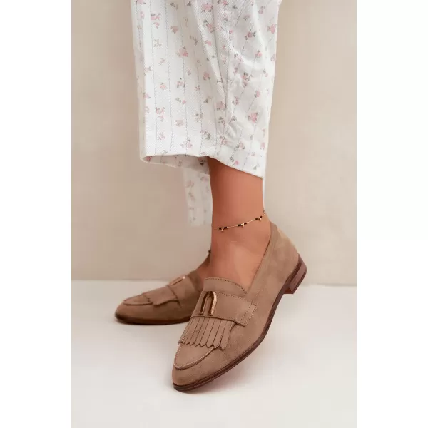  Dámské mokasíny BOTO 3742 KHAKI 