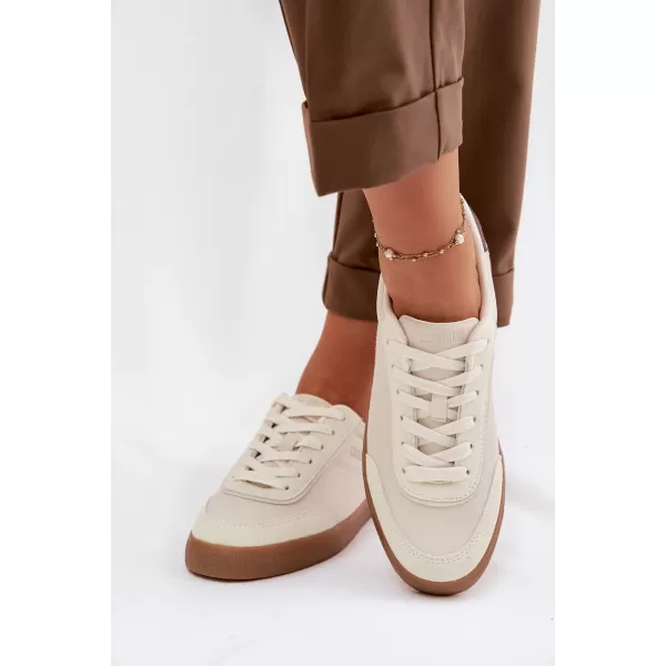  Dámské tenisky BIG STAR SHOES TT274311 BEIGE 