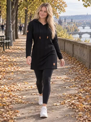 Dámská mikina ALTISPORT INA ČERNÁ