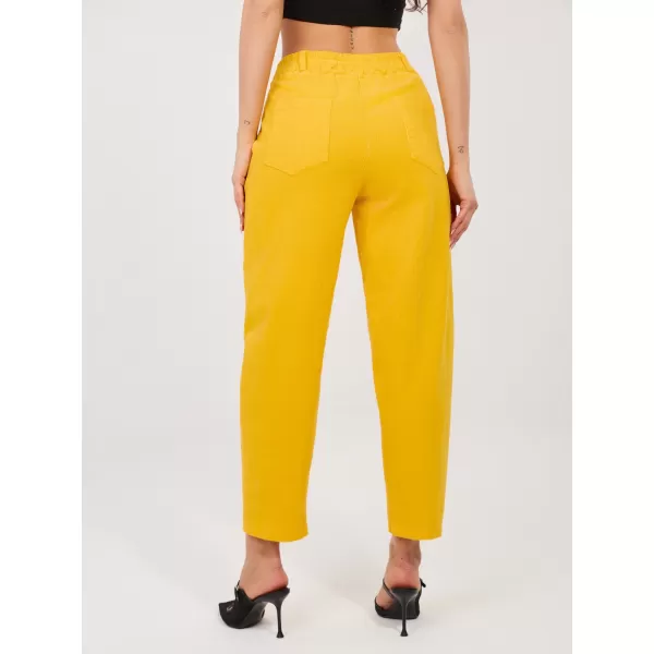  Dámské kalhoty RUE PARIS IT-SP-FL8916.80 YELLOW 
