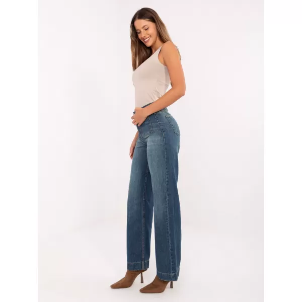  Dámské kalhoty SUBLEVEL D80018BB62456D285 DARK BLUE 
