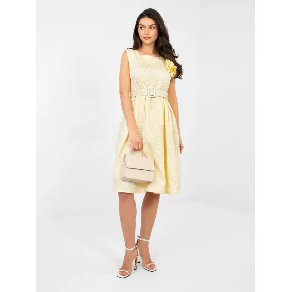  Dámské šaty RUE PARIS IT-SK-21861.86 BRIGHT YELLOW 