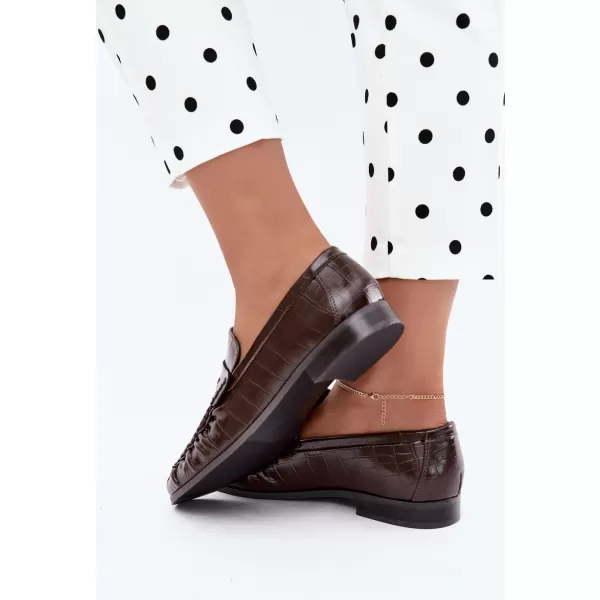  Dámské mokasíny BOTO 9466 CHOCOLATE 