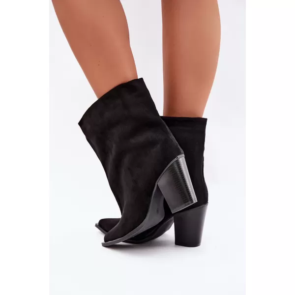  Dámské kotníkové boty BOTO 2577A BLACK 