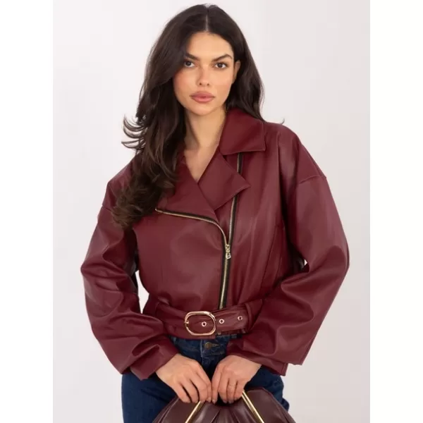  Dámská bunda RUE PARIS IT-KR-FL9609.95 BURGUNDY 