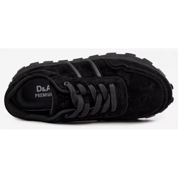  Dámské tenisky D&A LR62-7101 BLACK 