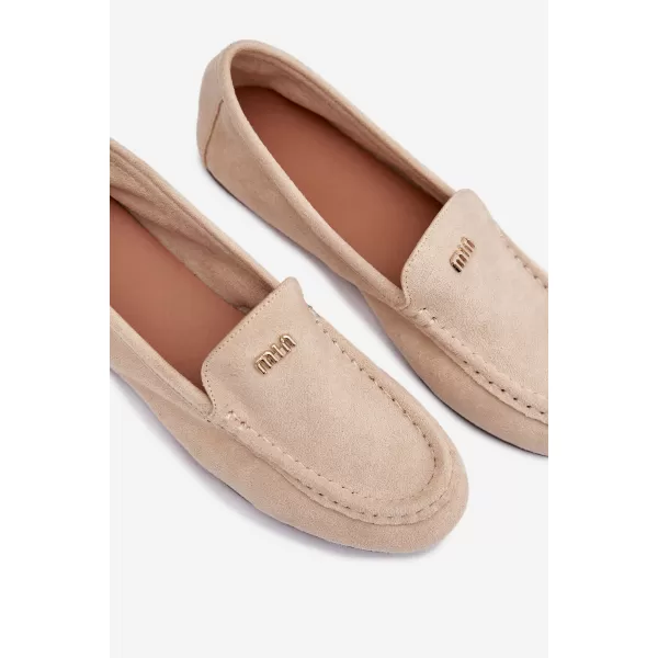  Dámské mokasíny BOTO QQ-273 BEIGE 