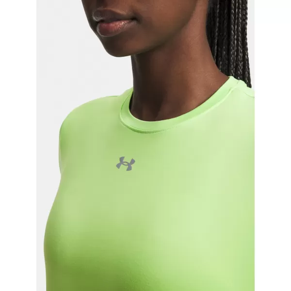  Dámské triko UNDER ARMOUR VANISH SS 6010870-712 ZELENÁ 
