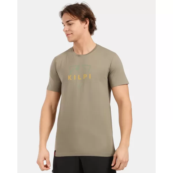  Pánské triko KILPI DISCOVER-M 1M0372KI KHAKI 