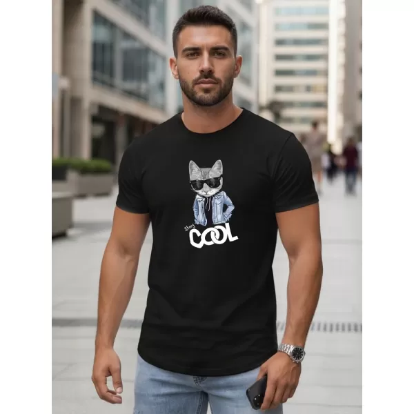 Pánské triko DSTREET ČERNÁ 