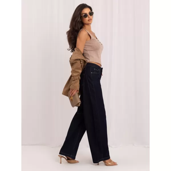  Dámské džíny ITALY MODA IR-SP-K988.13 NAVY 