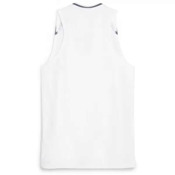  Pánský dres PUMA HOOPS TEAM GAME JERSEY 676628-02 PUMA WHITE 