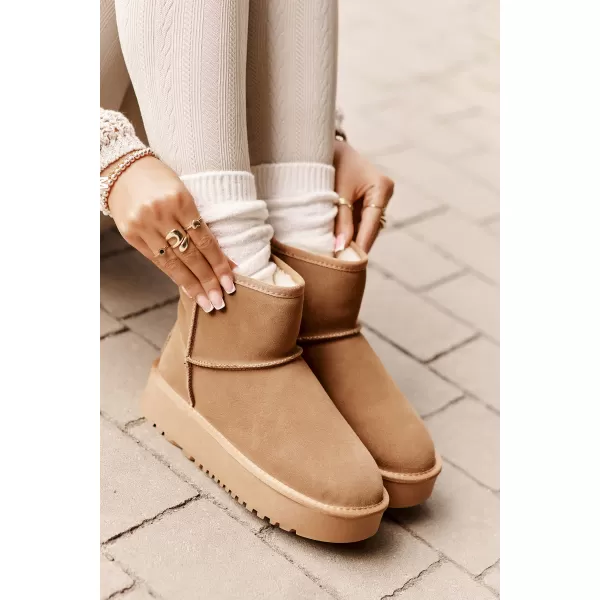  Dámské sněhule BOTO NN605 CAMEL 