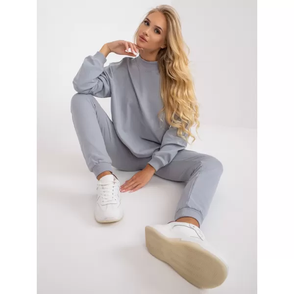  Dámská mikina BASIC FEEL GOOD AP-BL-A-R001 GRAY 