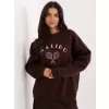 Dámská mikina FACTORY PRICE MJ-BL-H2519.34 DARK BROWN