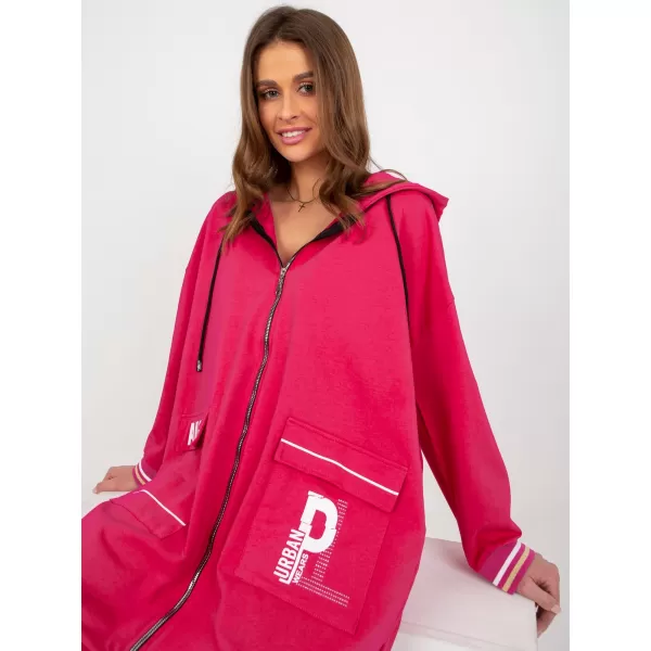  Dámská mikina RELEVANCE RV-BL-8149.91P FUCHSIA 