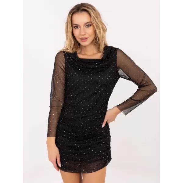  Dámské šaty ITALY MODA MI-SK-62452.74 NOIRE 