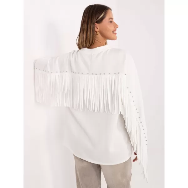  Dámská halenka FACTORY PRICE IT-BZ-21695.10 WHITE 