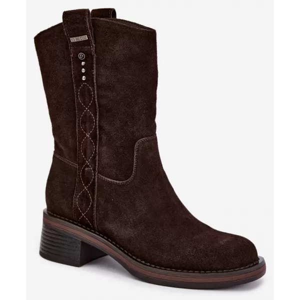  Dámské boty BIG STAR SHOES UU274607 CHOCOLATE 