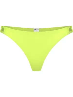 Dámské bikiny - spodní díl NORDBLANC TWINKLE NBSSS8242 ZÁŘIVĚ ŽLUTÁ