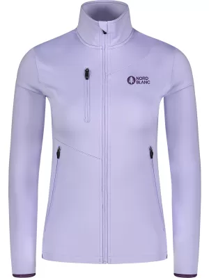 Dámská powerfleece mikina NORDBLANC CRISP NBSFL8338 FIALOVÁ