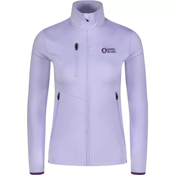  Dámská powerfleece mikina NORDBLANC CRISP NBSFL8338 FIALOVÁ 