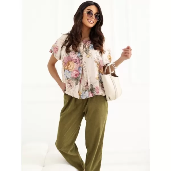  Dámská halenka ITALY MODA MI-BZ-32917.81 YELLOW 