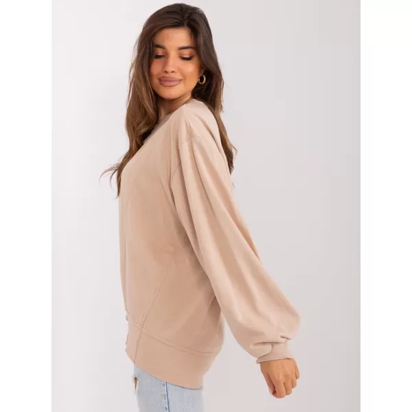  Dámská mikina EX MODA EM-BL-716.14 BEIGE 