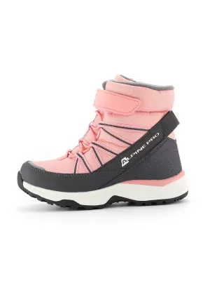 Dětské zimní sněhule ALPINE PRO KARSO DK.TRUE GRAY