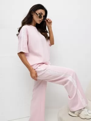Dámské kalhoty FACTORY PRICE IT-SP-97280.60 BRIGHT PINK