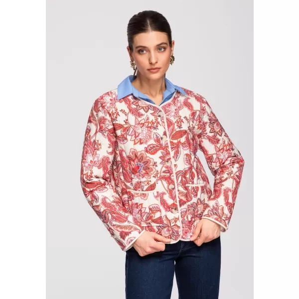  Dámská bunda LARICA OW-JALP-0127 ROSE/BEIGE 