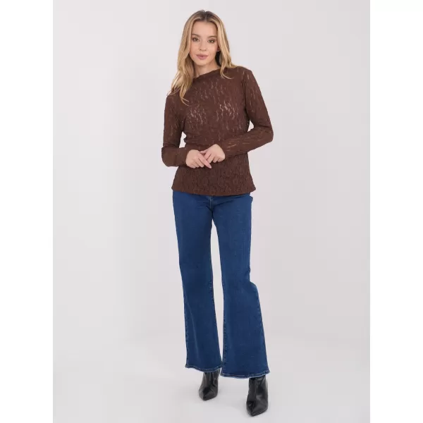  Dámská halenka ITALY MODA IT-BZ-9962.98 BROWN 
