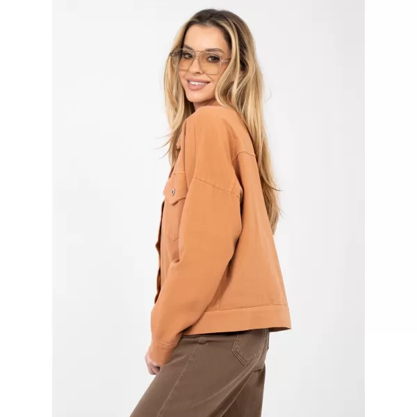  Dámská bunda RUE PARIS IT-KR-FL9568.29P DARK ORANGE 