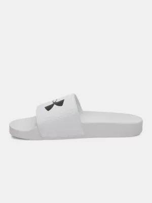 Pánské pantofle UNDER ARMOUR ARMR SLIDE 6007527-100 BÍLÁ