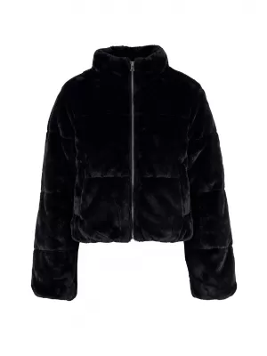 Dámská prošívaná bunda URBAN CLASSICS TB7935-00007 BLACK