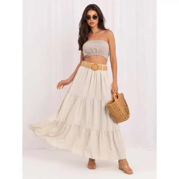  Dámská sukně ITALY MODA MO-SD-25013.48 LIGHT BEIGE 