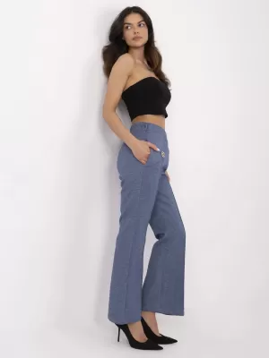 Dámské kalhoty ITALY MODA DHJ-SP-20518.12 DARK BLUE