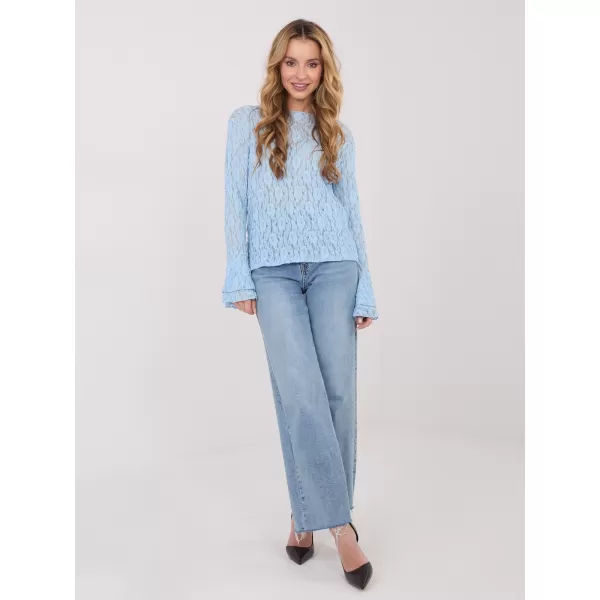 Dámská halenka ITALY MODA IT-BZ-9970.97 LIGHT BLUE 