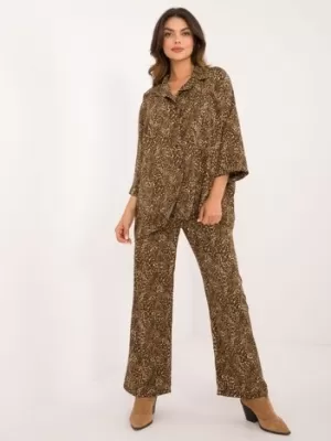 Dámský set ITALY MODA DHJ-KMPL-19589-4.64 BLACK AND BEIGE