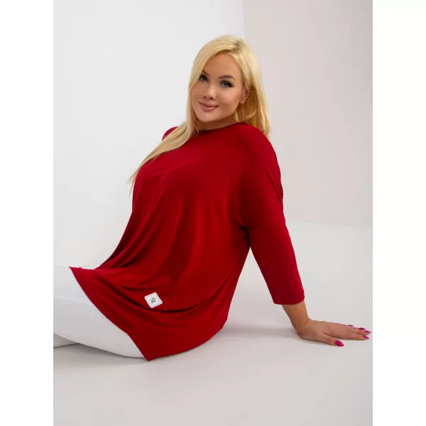  Dámská halenka RELEVANCE RV-BZ-3770.92 BURGUNDY 