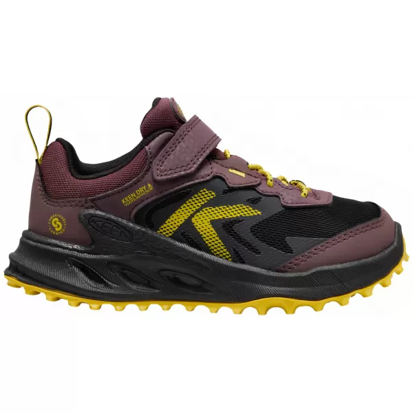  Dětské boty KEEN ZIONIC WP HUCKLEBERRY/BLACK 