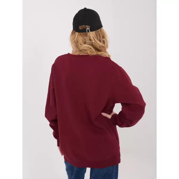  Dámská mikina FACTORY PRICE WT-BL-A1062.29 BURGUNDY 