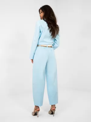 Dámské kalhoty ITALY MODA IT-SP-FL10125.78 LIGHT BLUE