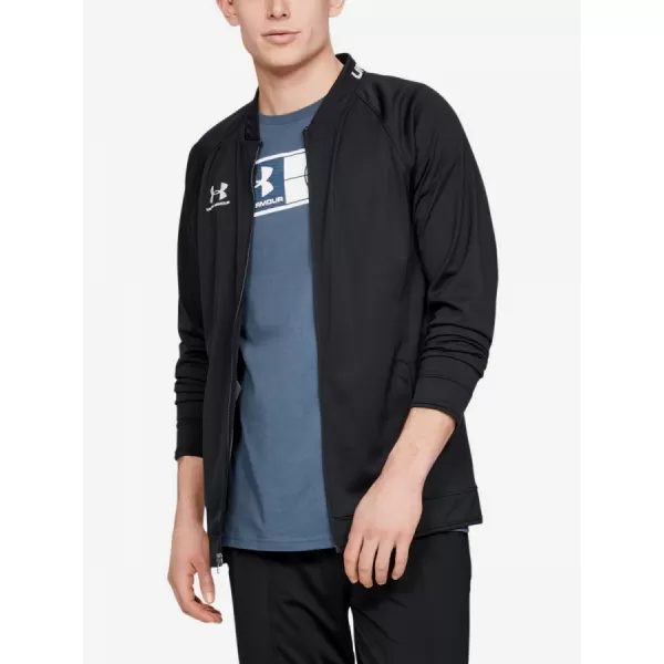  Pánská bunda UNDER ARMOUR CHALLENGER III JACKET 1343919-001 ČERNÁ 