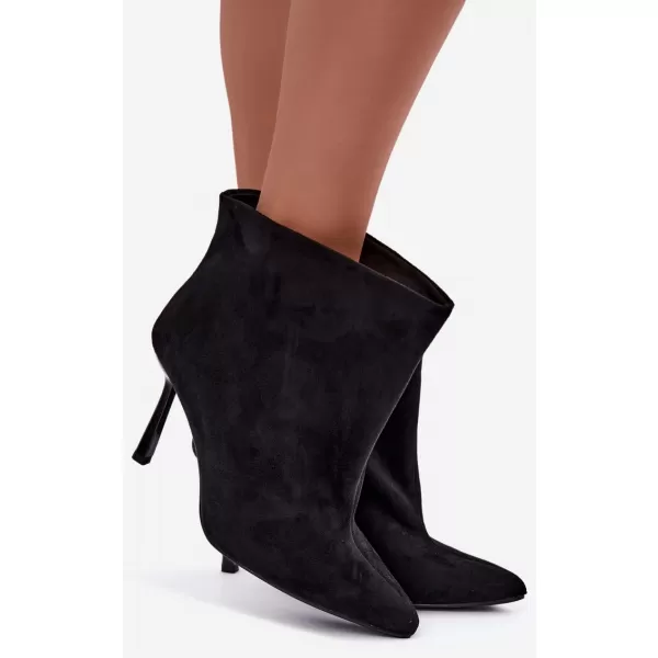  Dámské kotníkové boty BOTO C-420/CS070 BLACK 