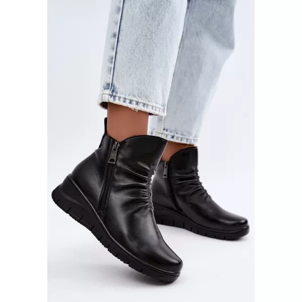  Dámské kotníkové boty VINCEZA 133117 BLACK 