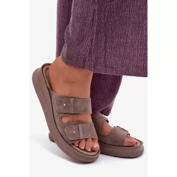  Dámské pantofle VINCEZA 66916 APRICOT 